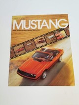 Ford Mustang Brochure Sales Literature Vintage 1981 - £22.10 GBP