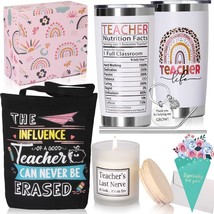 Best Teacher Appreciation Gifts 20 OZ Insulated Tumbler for Women Teache... - £23.96 GBP
