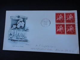 1948 New York City First Day Issue Envelope SCOTT C38 FDC Air Mail - $2.55