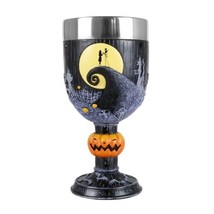 The Nightmare Before Christmas Poster Image Sculpted Resin Chalice Goble... - £34.75 GBP