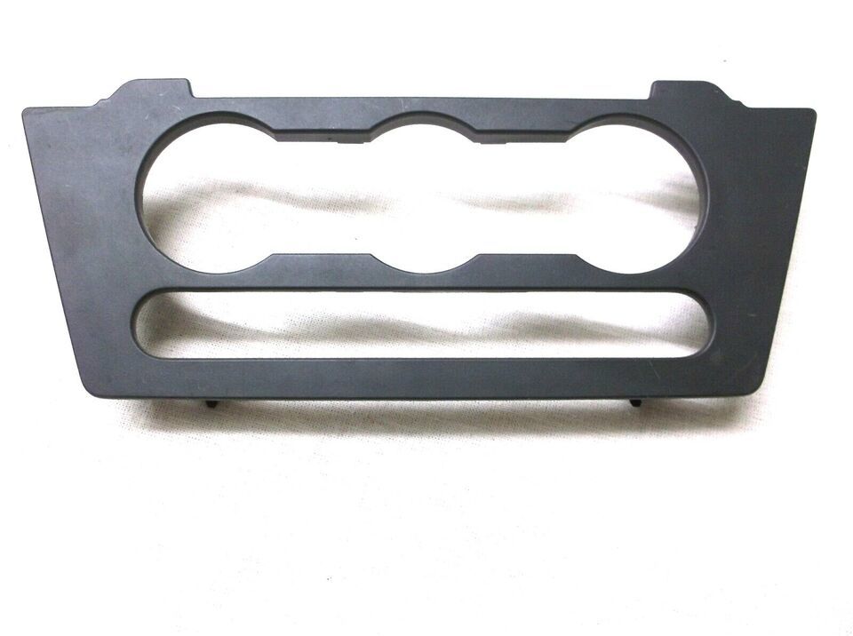 06-07-08-09 FUSION/ MILAN/ MANUAL/TEMPERATURE/ CONTROL/ BLACK / BEZEL TR... - $5.88