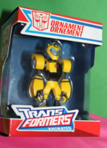 Carlton Hasbro Transformers Bumblebee Animated Holiday Ornament 2008 180T - £23.22 GBP