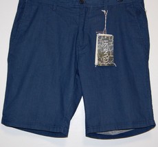 Ganesh Blue Striped Men&#39;s Cotton Casual Shorts Size 38 NEW  - £47.37 GBP