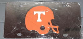 UT UNIVERSITY OF TENNESSEE Orange Mirrored Helmet License Plate / Car Tag - $29.99