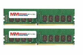 16GB (2x8GB) DDR4-2400MHz PC4-19200 ECC UDIMM 1Rx8 1.2V Unbuffered Memory for Se - $126.82