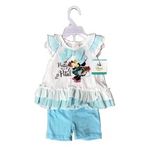 Disney Girl 2 Pieces Set 12-24 Months (12 Months, Off WHITE/SKY) - $12.73