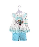 DISNEY GIRL 2 PIECES SET 12-24 MONTHS (12 MONTHS, OFF WHITE/SKY) - £10.11 GBP