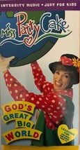 Perdere Patty Cake Christian Serie God&#39;s Great Grande Mondo (VHS 2002) Rare-Ship - £36.59 GBP