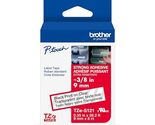 Brother Tape, Black on Clear Extra Strength, 9mm (TZeS121) - $23.29