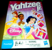 Disney Princess Yahtzee Jr  Game-Complete - $16.00