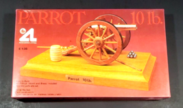 Vintage Artesania Latina Parrot British 10lb Cannon Miniature Replica E.1:35 - £29.59 GBP