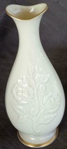 Beautiful Lenox Porcelain Embossed Rose Bud Vase - VGC - BEAUTIFUL BUD VASE - $29.69