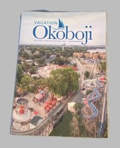 Okoboji 2022 Visitor Guide Vacation Foldout Map Iowa Great Lakes Region ... - $7.87