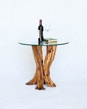 Old Vine Grapevine Side Table - Fiano - Made from retired California grapevines. - £1,954.88 GBP