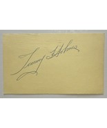 Tommy Holmes (d. 2008) Signed Autographed Vintage Government Postcard GP... - $275.62 MXN