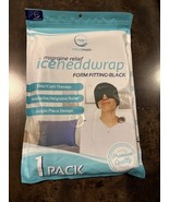 Migraine Relief Cap Ice Head Wrap Hat Hot/Cold Gel Pack W Face &amp; Eye Mas... - €19,08 EUR