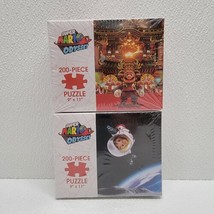 New Super Mario Odyssey 200 Piece Jigsaw Puzzles Bowsers Kingdom &amp; Moon Kingdom  - £46.19 GBP