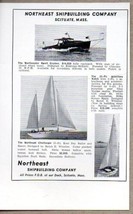 1948 Print Ad Northeaster Sports Cruiser Boats &amp; Challenger Sailboat Scituate,MA - £6.65 GBP