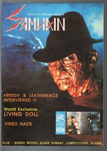 Samhain #14 4/1989-UK horror fanzine-Freddy Kruger-Leatherface-Nazis-VF - £37.38 GBP