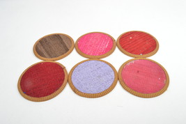 kilim coaster,drink  coasters ,tea Coaster,handmade Kilim Coaster set 6p... - £23.23 GBP