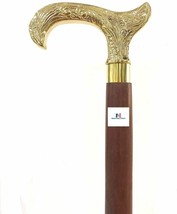Gentlemen Walking Stick Antique Style Designer Handle Derby Cane Stick - £39.11 GBP