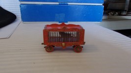 HO Scale Life-Like, Circus Cage Wagon With Tiger, Red, Ready to Roll! - £19.54 GBP