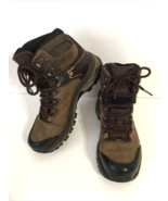 MERRELL CLAY Hiking Trail Shoes Boots Women Size 8 Brown J32084 - $53.92 CAD