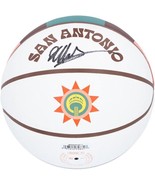 Victor Wembanyama Autographed Spurs 2023-24 City Edition Basketball Fana... - £488.55 GBP