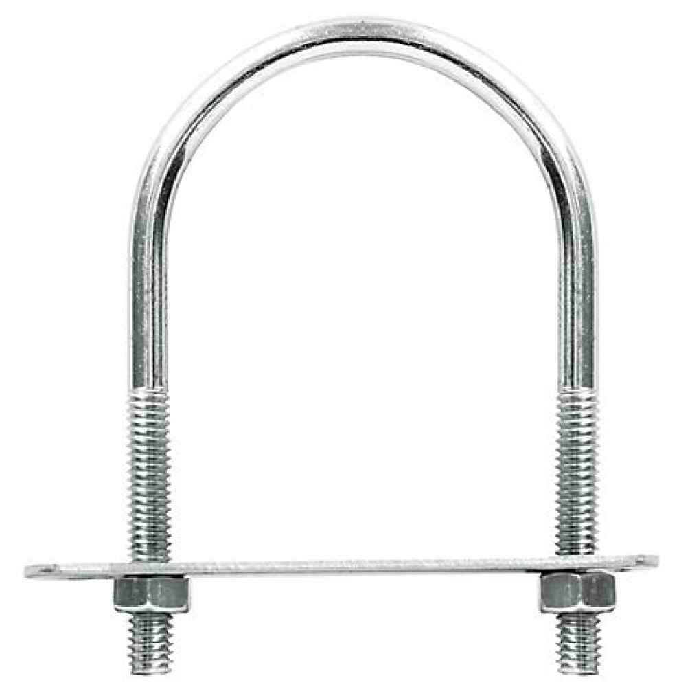 Hardware Essentials 320840 U-Bolt Round Saddle Steel Zinc 1/4&quot; x 2-3/4&quot; ... - $11.23