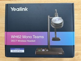 Yealink WH62 Mono UC Wireless Noise Canceling Headset 1308005 FREE SHIPPING - £101.36 GBP