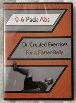 0-6 Pack Abs DVD Dr. Created Exercises For A Flatter Belly Brand New Sealed - £11.83 GBP