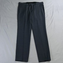 Hugo Boss 36 x 32 Blue Birdseye 100% Wool Jeffery/Simmons182 Mens Dress Pants - £23.62 GBP