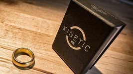 Kinetic PK Ring (Gold) Curved size 8 by Jim Trainer - Trick - $38.56
