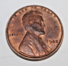 1942  penny error: &quot;L&quot; in Liberty misaligned - £76.39 GBP