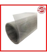 High-Strength Stainless Steel Mesh Screen 15.7&quot;x47.2&quot; for Windows &amp; Gard... - $32.72 CAD