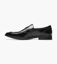 Stacy Adams Kester Moc Toe Ornament Slip On Shoes Black 20195-001 image 4
