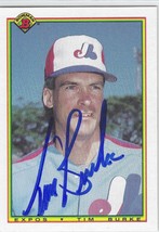 Tim Burke Auto - Signed Autograph 1990 Bowman #103 - MLB Montreal Expos - £1.95 GBP