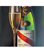 GH Mumm Champagne Brut Cordon Rouge 1980 Advertisement Winery DWEE25 - $41.01 CAD