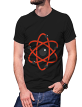 Science   Black T-Shirt Tees For Men - £15.72 GBP
