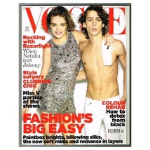 Vogue Magazine May 2007 mbox1418 Fashion&#39;s Big Easy - £6.96 GBP