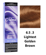 L&#39;oreal Excellence Creme Permanent Hair Color- 6.5 .3 Lightest Golden Brown - $23.19 CAD