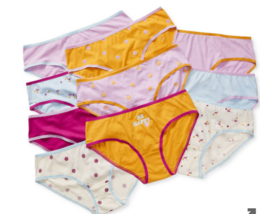 Thereabouts Cotton Little &amp; Big Girls 10 Pack Hipster Panty - £15.97 GBP