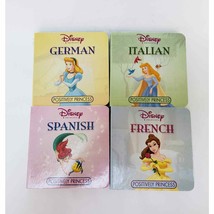 Disney Positively Princess Language Board Books Italian Spanish French G... - $19.75