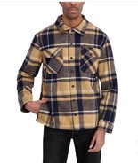 Dakine Mens Shirt Jacket Blue Multicolor Plaid Fleece Shacket Pocket Hea... - $66.58 CAD