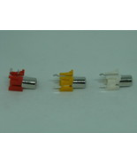 5x Pack RCA AV Audio Video Single Hole Socket Jack Port Sound PCB DIP AV... - $186.99 MXN