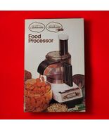 Vintage 1980 Sunbeam Vista Food Processor Instruction Manual Cookbook Re... - $8.38