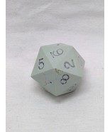 Vintage Gamescience Grey D20 (0-9) Dice - $633.66 MXN