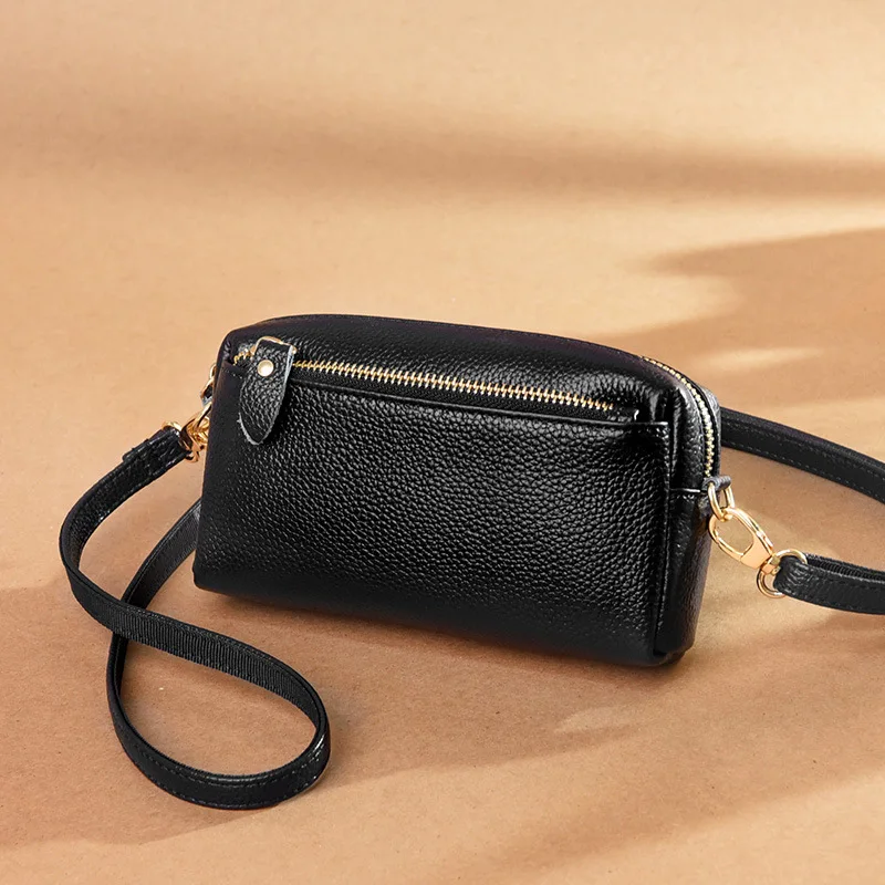Genuine Leather Women&#39;s Shoulder Bag New Trend Fashion Minimalist Small ... - $26.00