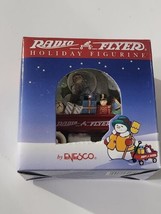 New 2000 Radio Flyer Enesco Holiday Figurine Boy In Wagon With Gifts Sno... - £9.34 GBP