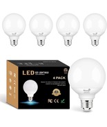 4 Pack G25 Led Globe Light Bulbs For Bathroom 5000K Daylight White,, Dim... - $834.46 MXN